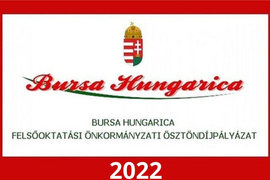 2022-ben is Bursa Hungarica Felsőoktatási Önkormányzati Ösztöndíjpályázat