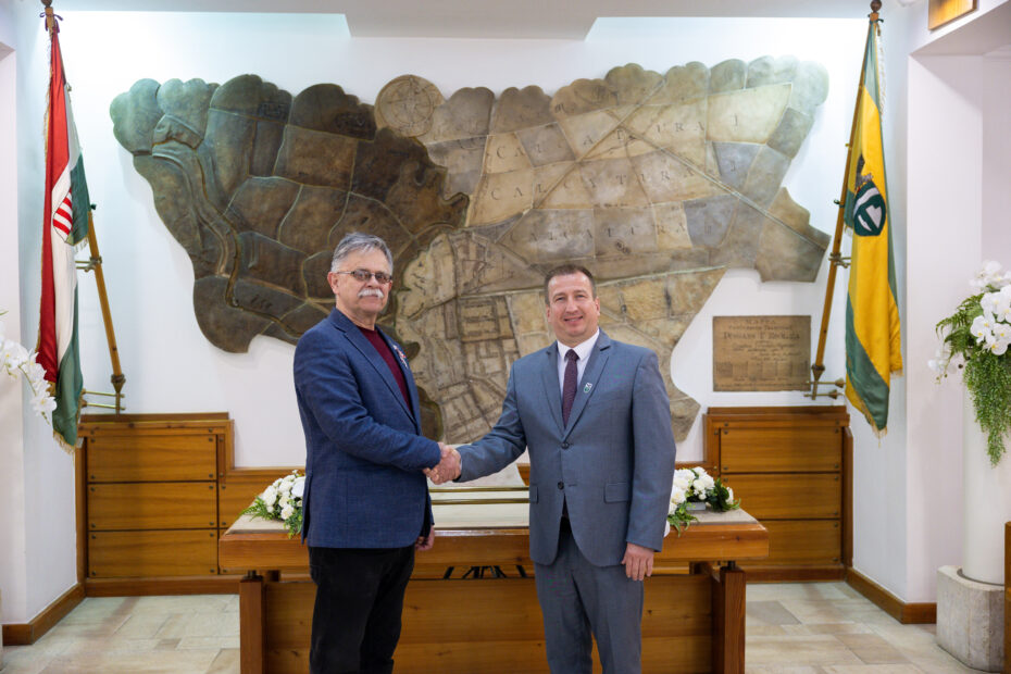 Magyarország Érdemes Művésze díjban részesült Rudolf Mihály, a város főépítésze