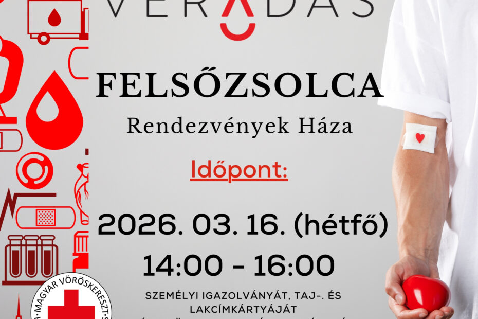 Véradás márciusban