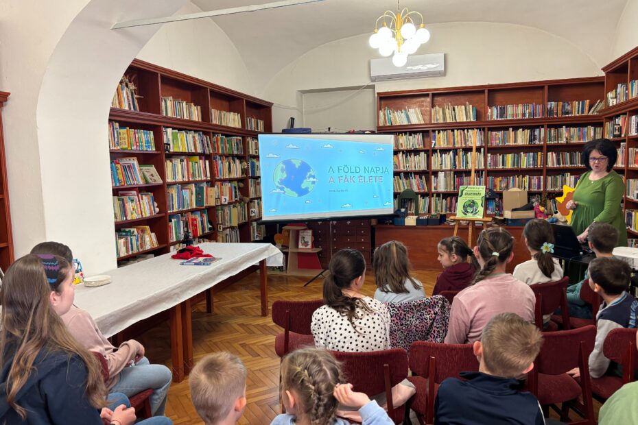 Föld napja – Környezetvédelmi könyvtári foglalkozásra várták a gyerekeket a Bárczay-kastélyba