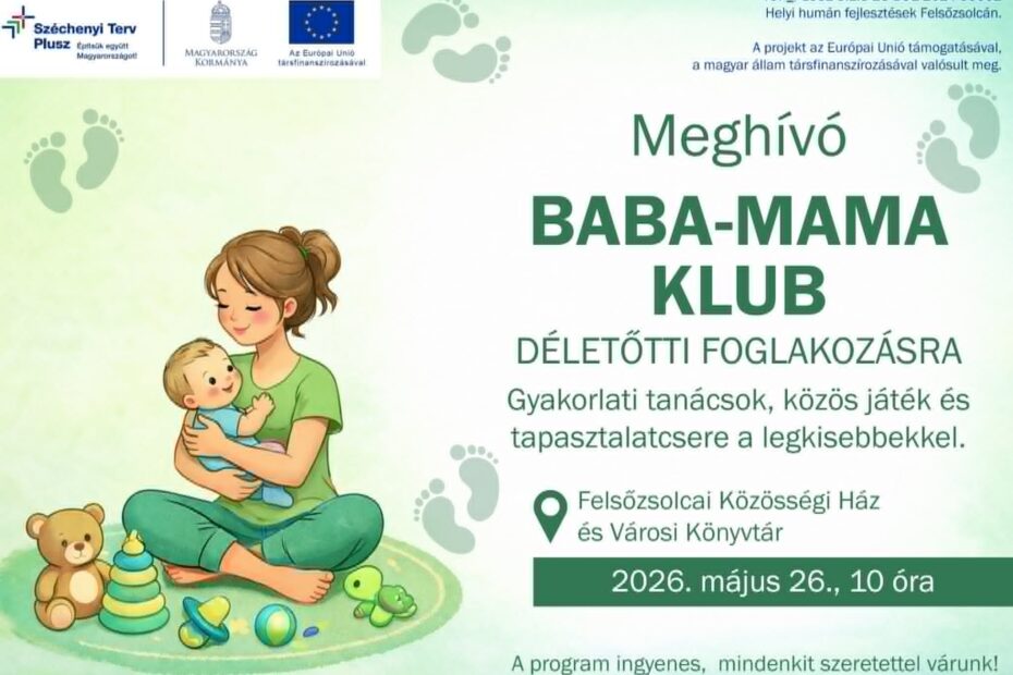 Baba-Mama Klub foglalkozás a kastélyban