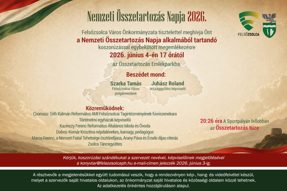 Megemlékezés a Nemzeti Összetartozás Napján