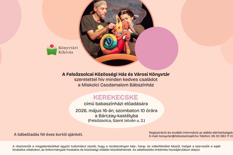 Kerekecske – Babaszínházi előadás a kisgyermekek részére
